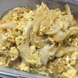 玉ねぎと卵の甘辛煮